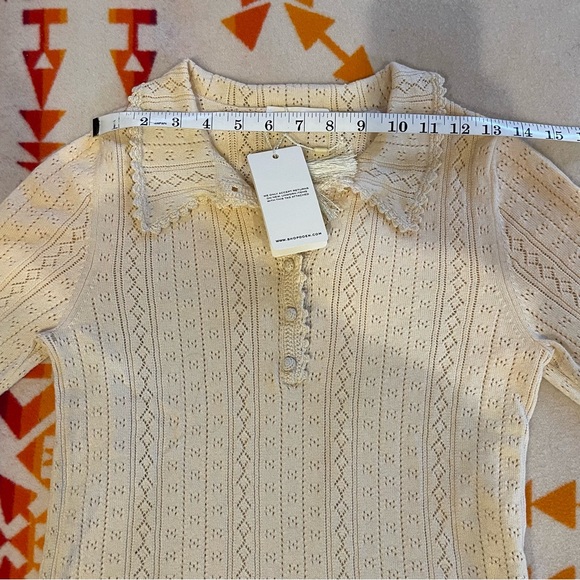 Doen Mia Henley Cream size small - Picture 8 of 8